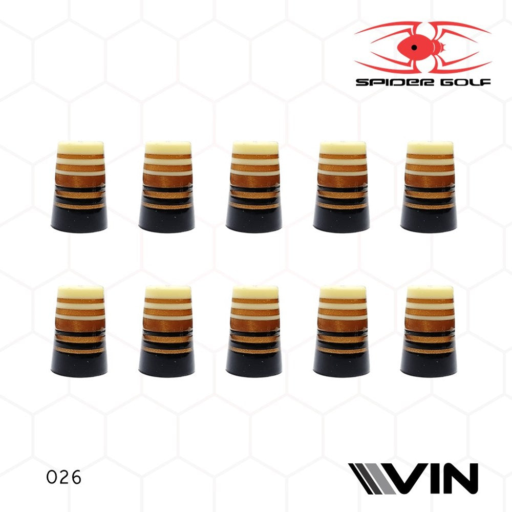 Spider - Ferrule - Ferrule Iron Retail - Custom Colour 22mm  (10pcs)