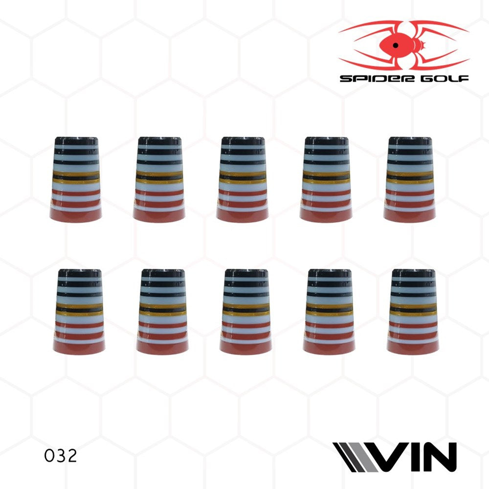 Spider - Ferrule - Ferrule Iron Retail - Custom Colour 22mm  (10pcs)