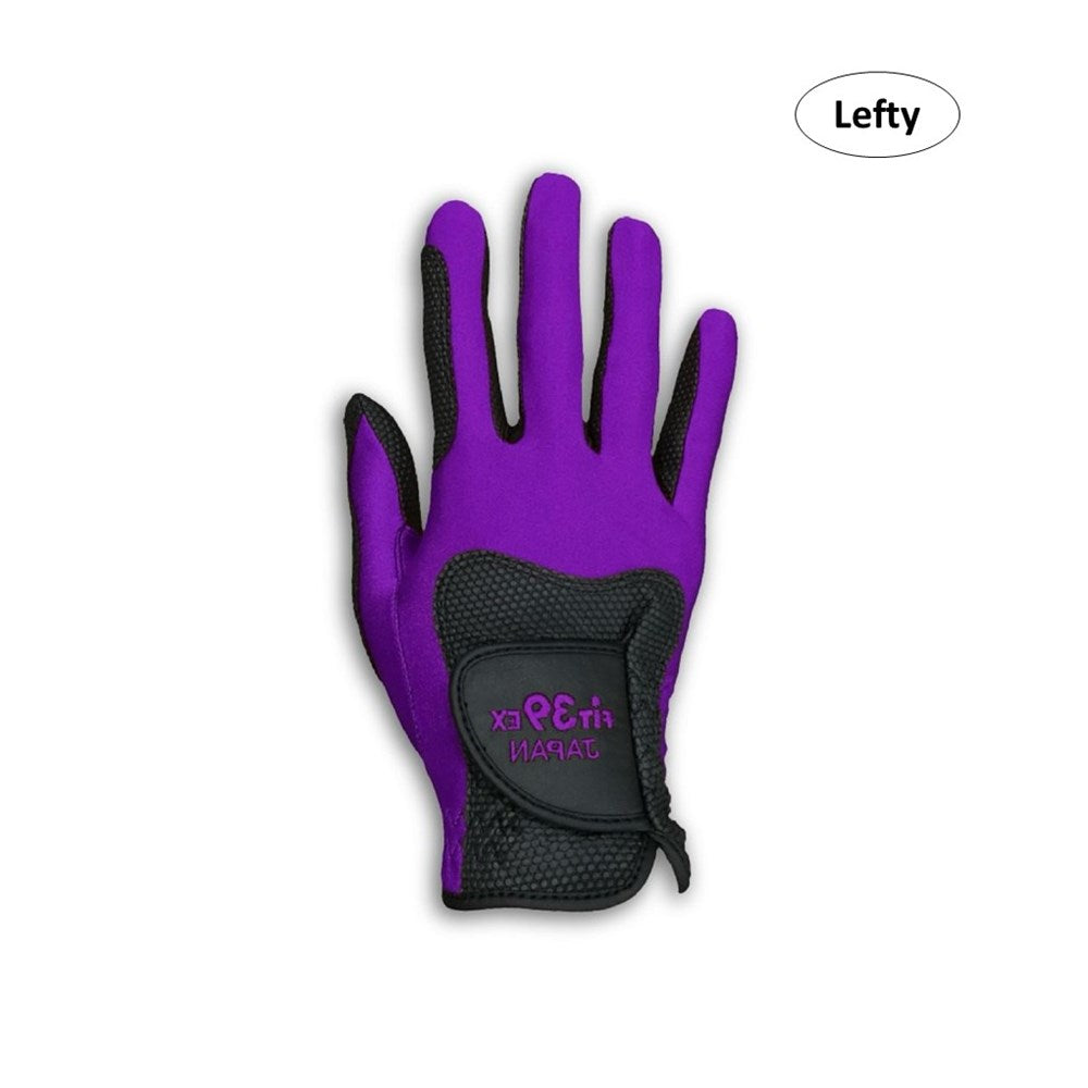 Fit39 - Golf Glove - EX Classic Black - Purple