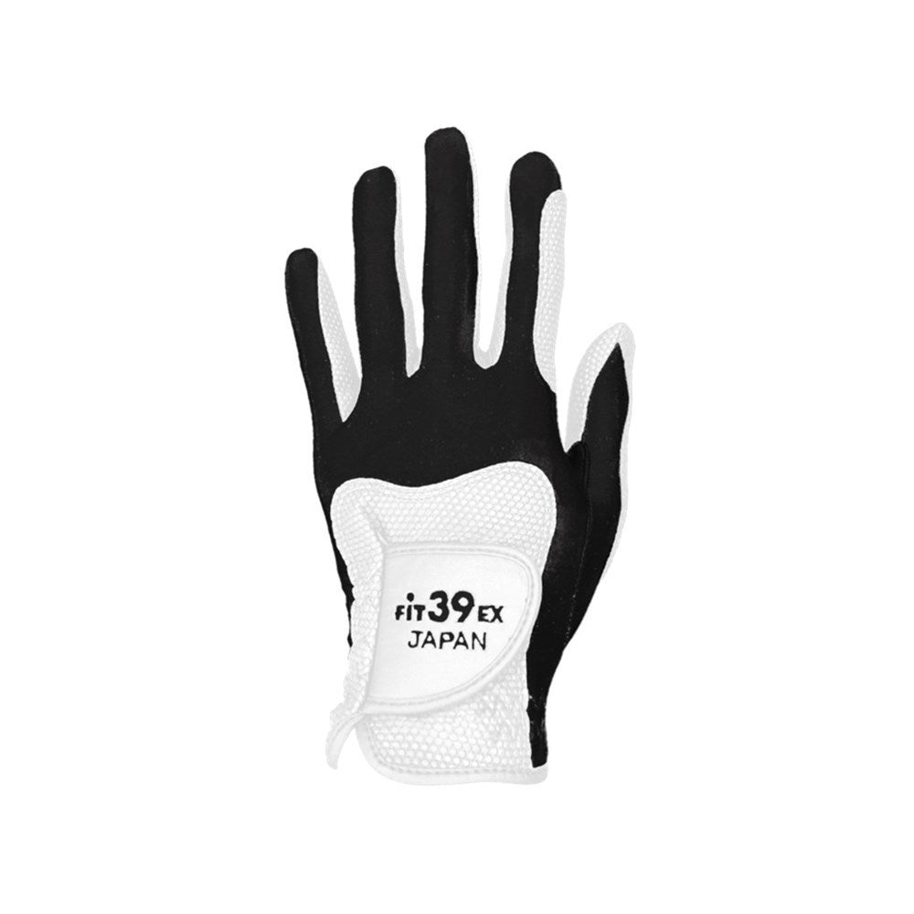 Fit39 - Golf Glove - EX Classic White - Black
