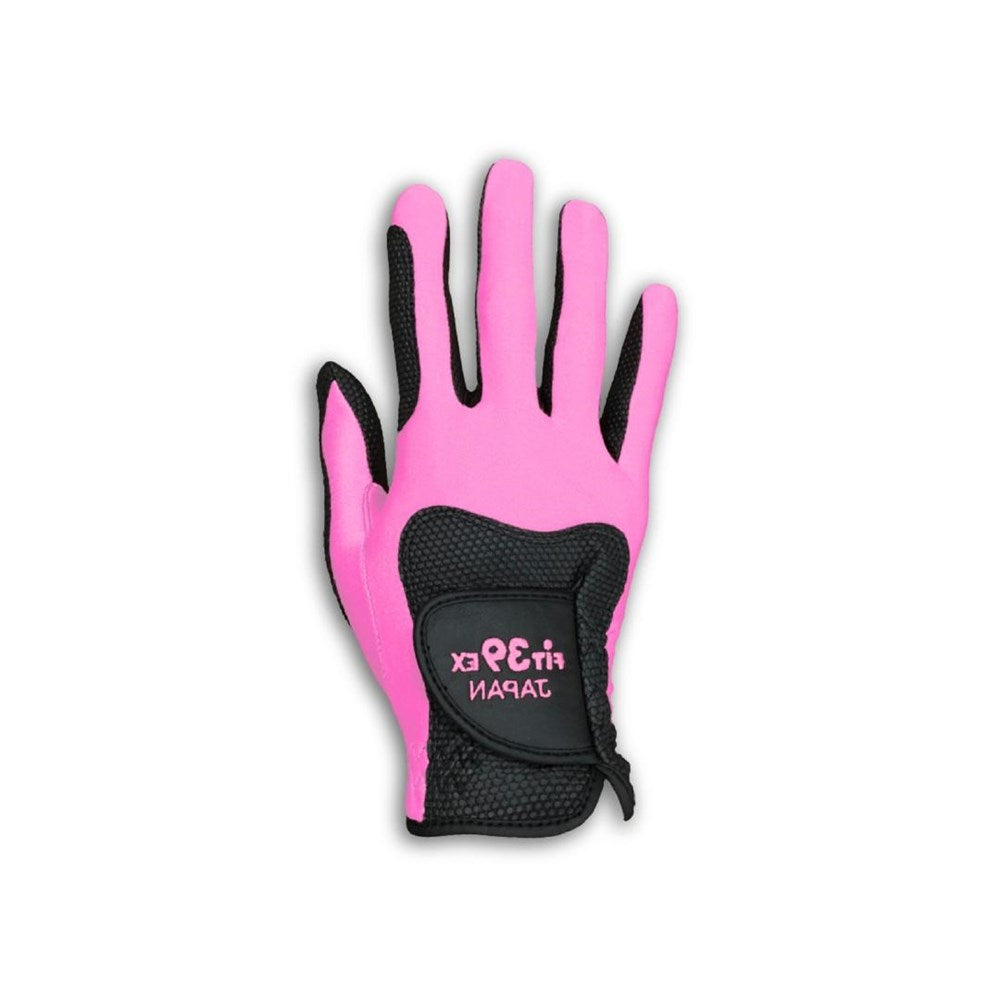 Fit39 - Golf Glove - EX Classic Black - Pink