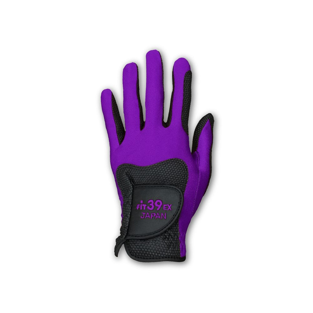 Fit39 - Golf Glove - EX Classic Black - Purple