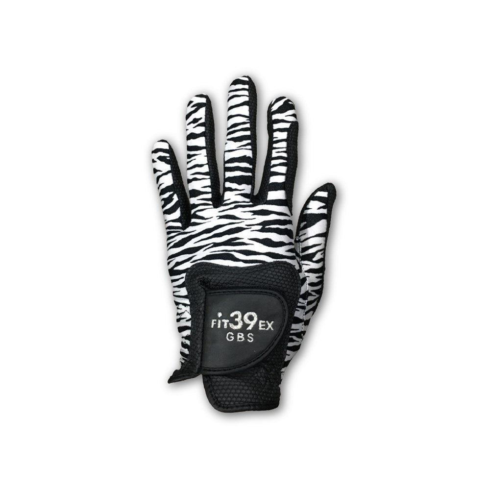 Fit39 - Golf Glove - EX Classic Black - Zebra