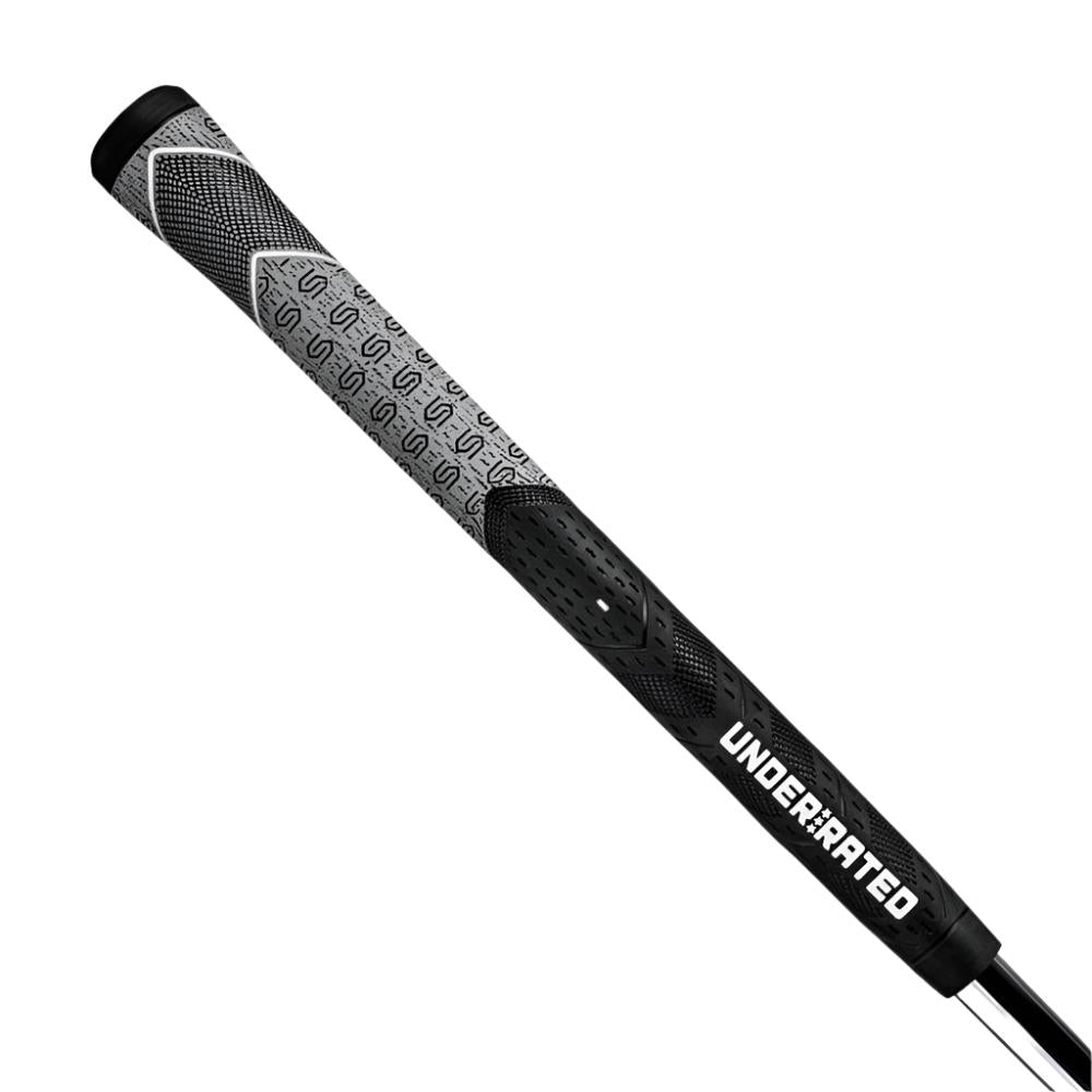 Limited edition Golf Pride MCC Plus 4 golf grip kit in a black and red box with images featuring Stephen Curry.