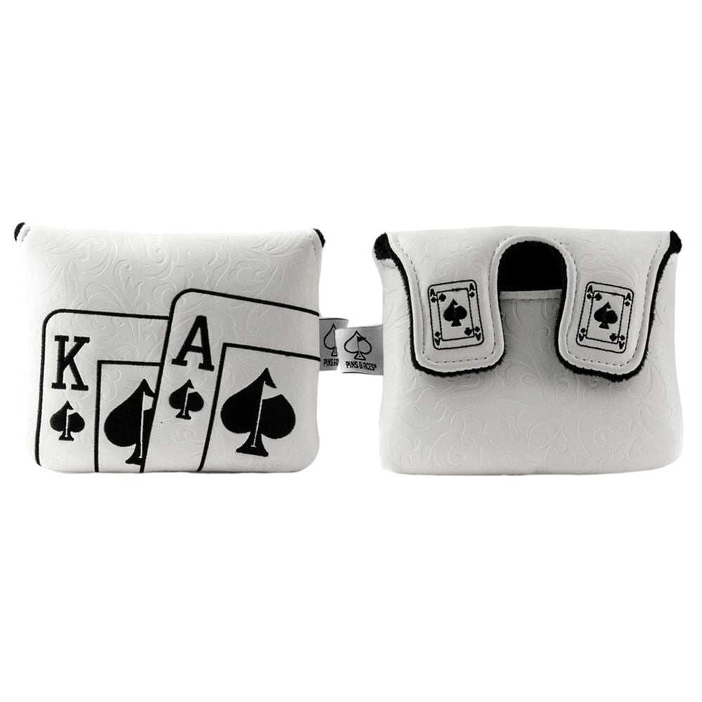 Pins & Aces - Putter Center Shaft Mallet Headcover