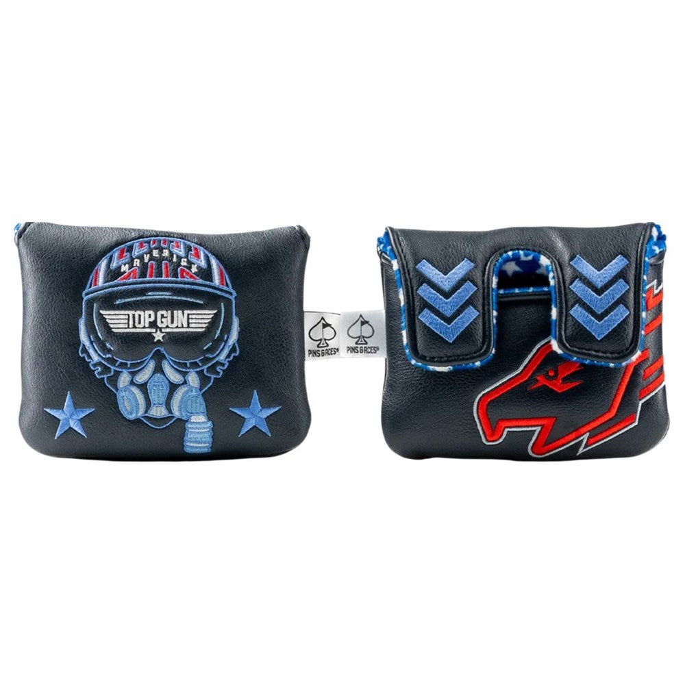 Pins & Aces - Putter Center Shaft Mallet Headcover