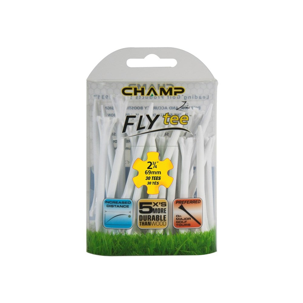 Champ - Zarma Plastic FlyTees Golf Tees 2.34 (30Pc)