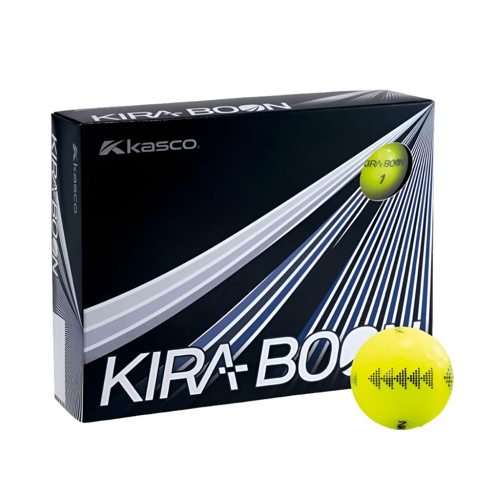 Kira Boon box with Kira Boon yellow golf ball