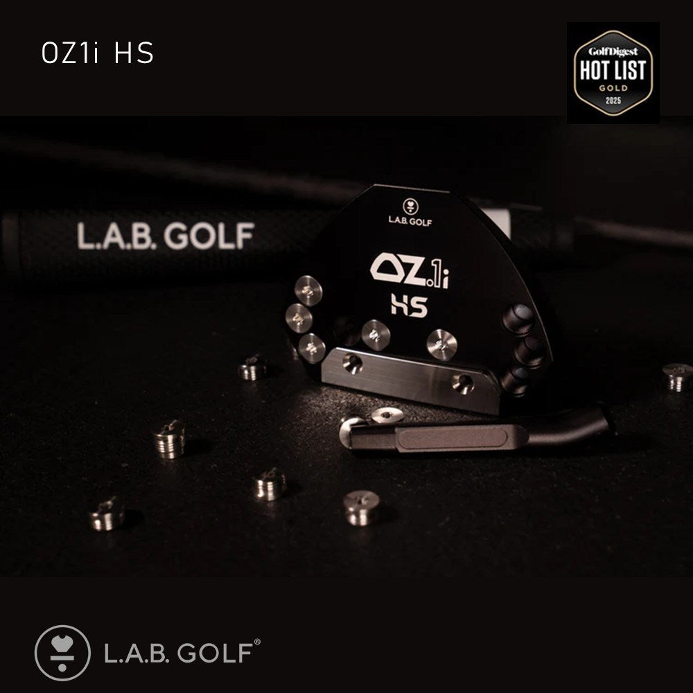 L.A.B. Golf - Putter - OZ1i HS - Matte Black Premium Steel 34"