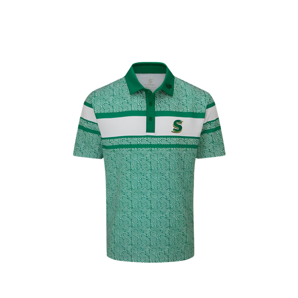 Stuburt - Polo Tee - LIV Golf - Team Stinger - Paarl White