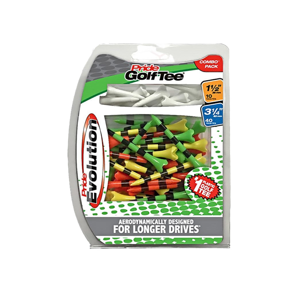 Pride Sports - Tees - Plastic Tee - Evolution Fruit Mix 3.14 (50Pc)