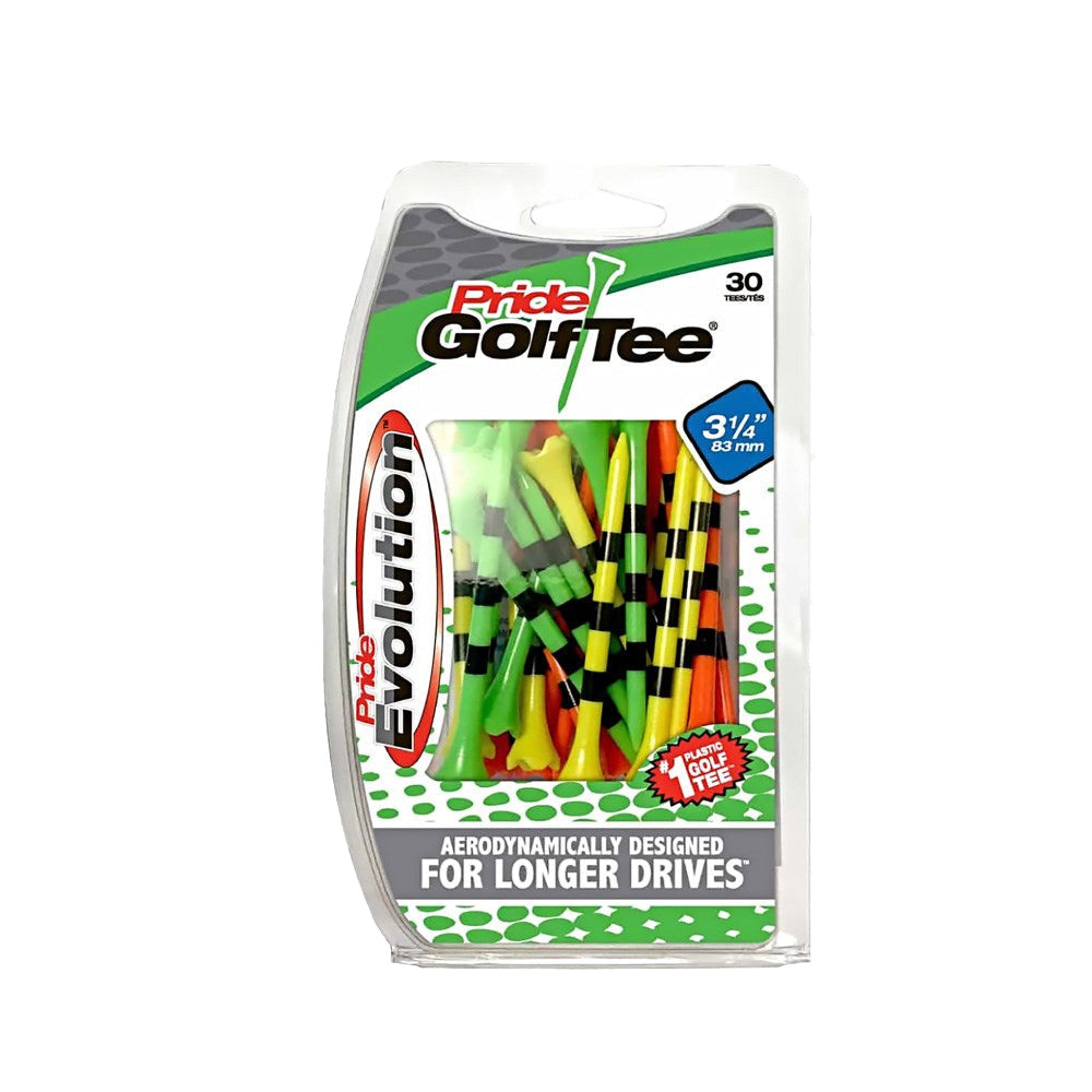 Pride Sports - Tees - Plastic Tee - Evolution Stripped 3.14 (30Pc)