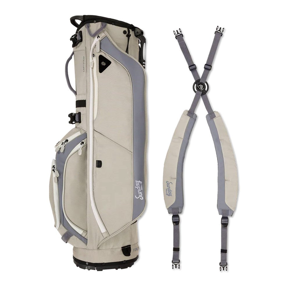 Sunday Golf - Golf Bag - Stand Bag - RYDER - Cool Gray