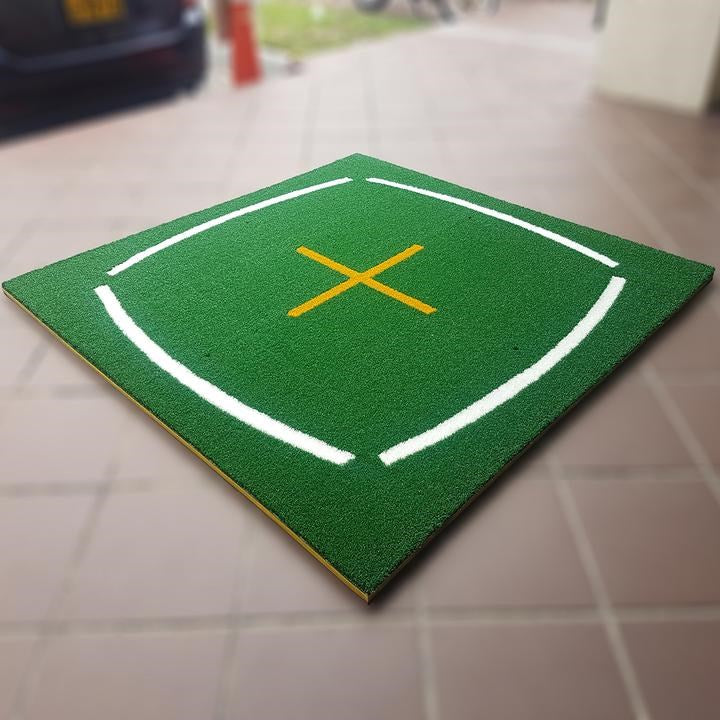 Spider - Driving Range Mat With Marking 3 Layer 5' X 5'