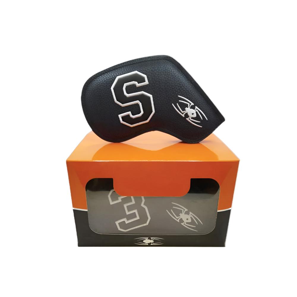 Spider - Iron Headcover - Headcover Iron - Faux Leather Short Neck