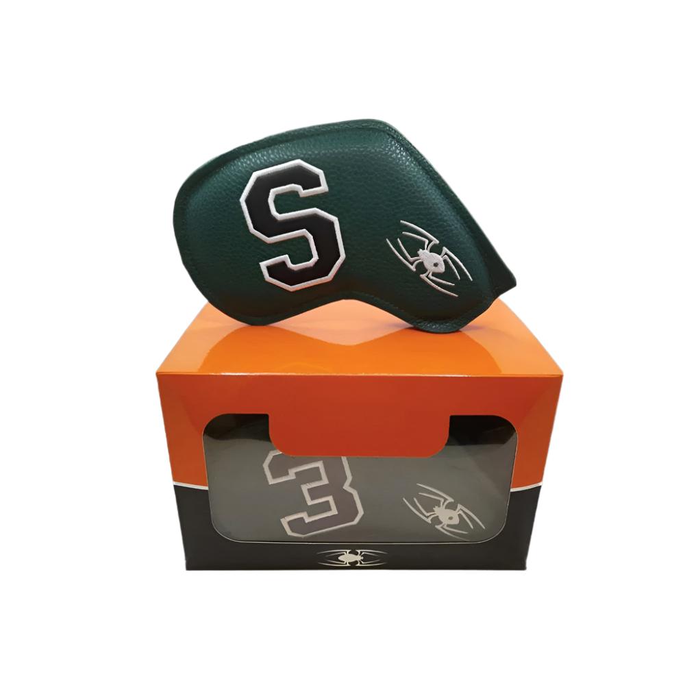 Spider - Iron Headcover - Headcover Iron - Faux Leather Short Neck