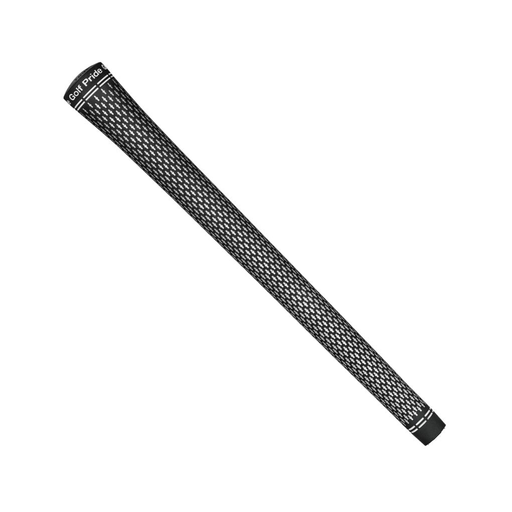 A black and white image of a Golf Pride Midsize - Tour Velvet 360 golf club grip.