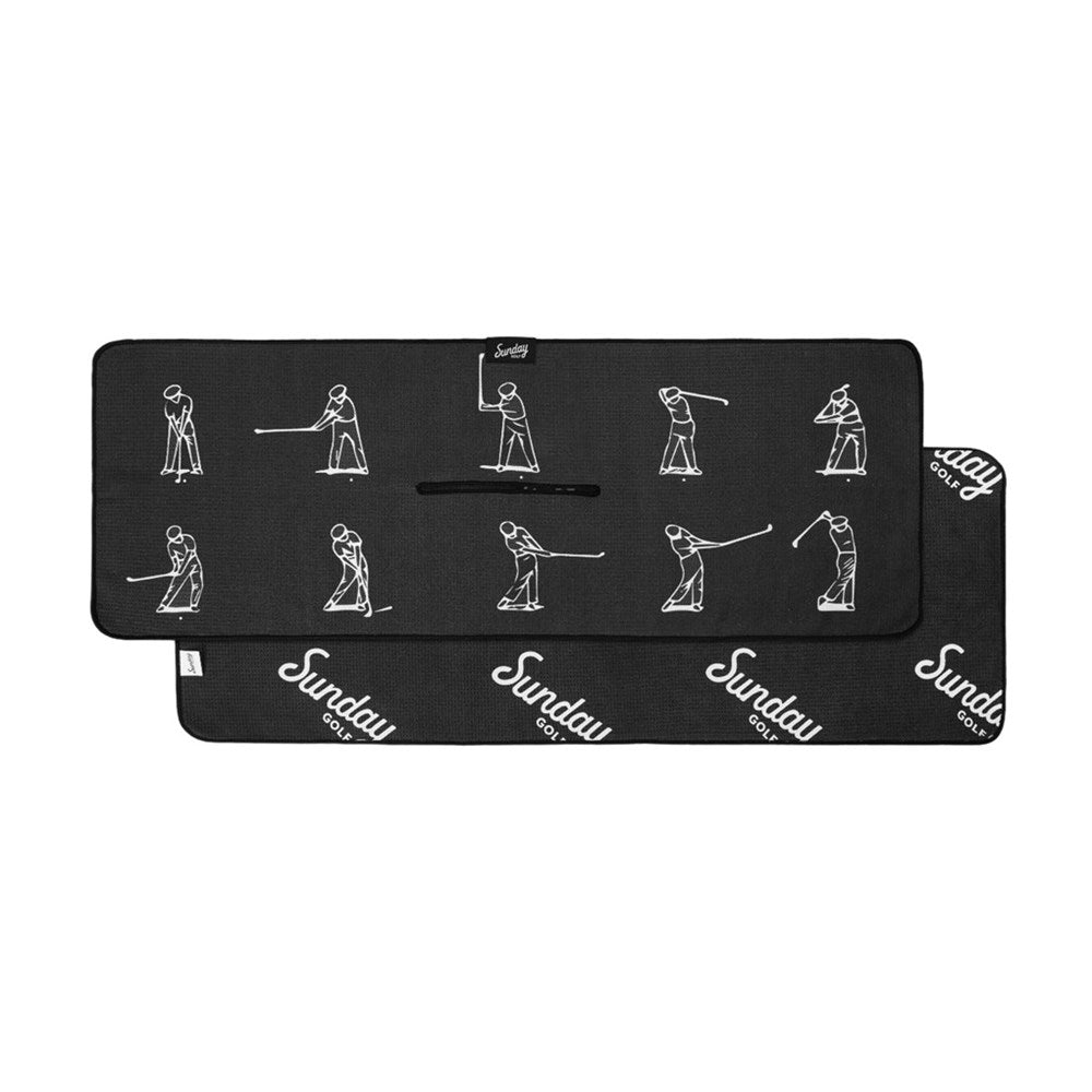Sunday Golf - Golf Towel - Classic Collection - Greatest Swing