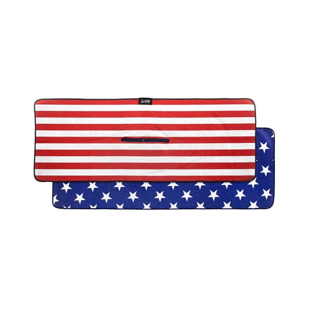 Sunday Golf - Golf Towel - Classic Collection - Stars & Striped