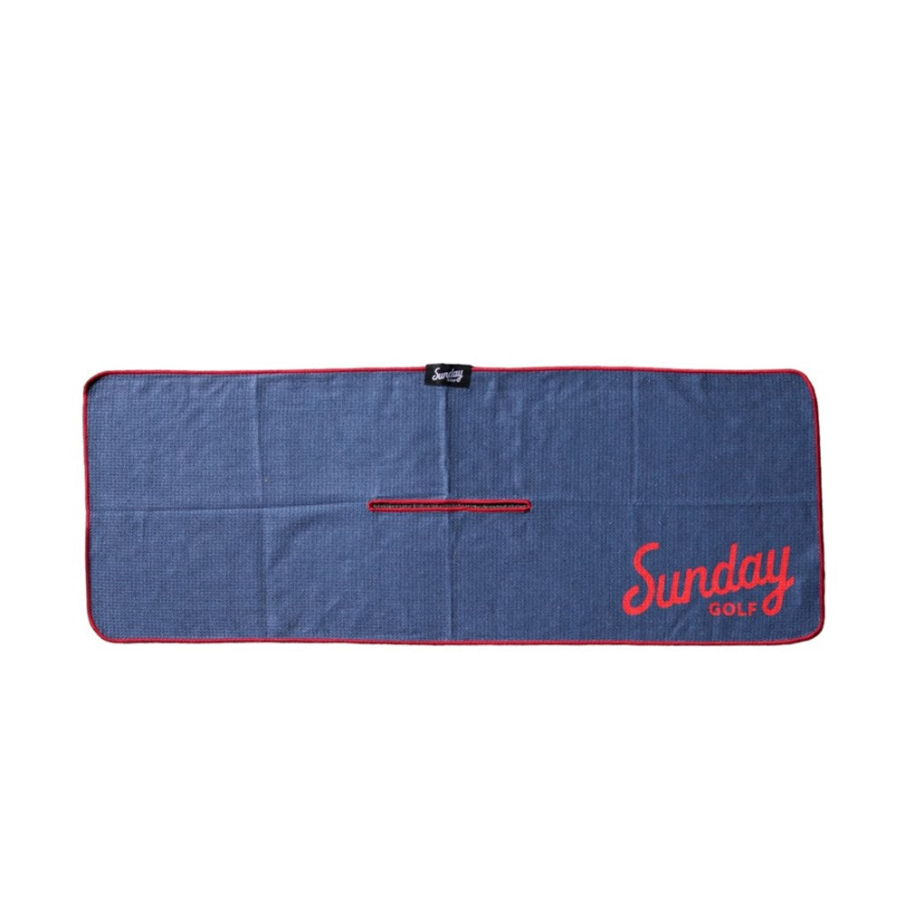 Sunday Golf - Golf Towel - Tailgate Collection - Checkered Navy/Red