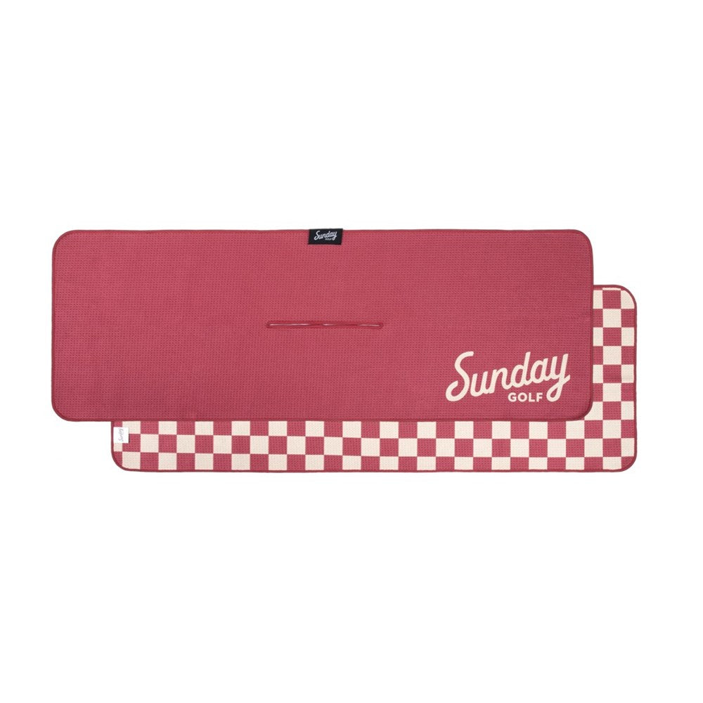 Sunday Golf - Golf Towel - Tailgate Collection - Seminole Red