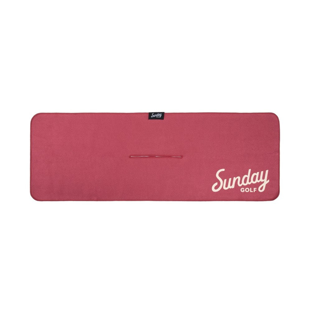 Sunday Golf - Golf Towel - Tailgate Collection - Seminole Red