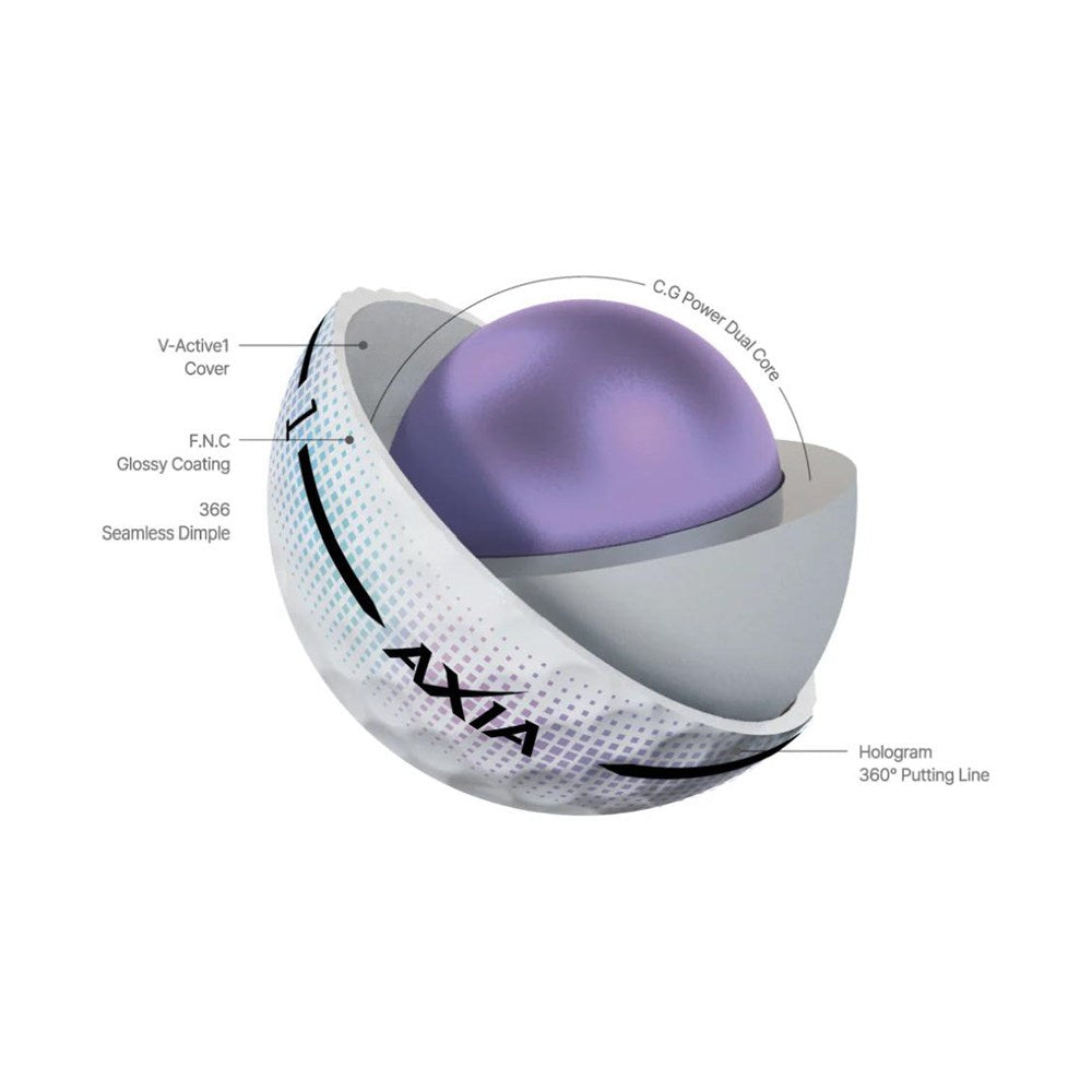 Volvik - Golf Ball - AXIA Hologram
