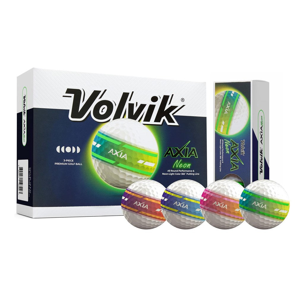 Volvik - Golf Ball - AXIA Neon