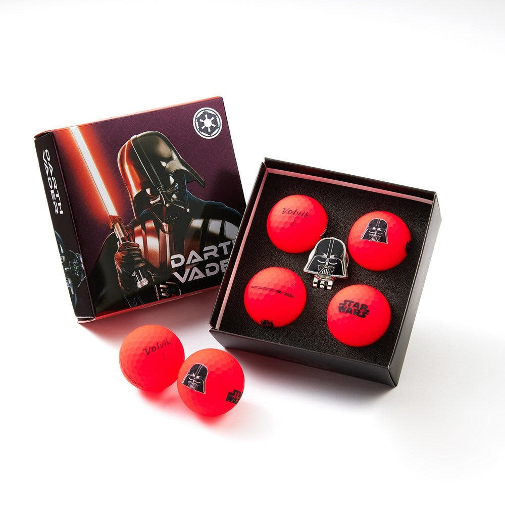 Volvik - Golf Ball - VIVID SOFT (4 balls + Marker)