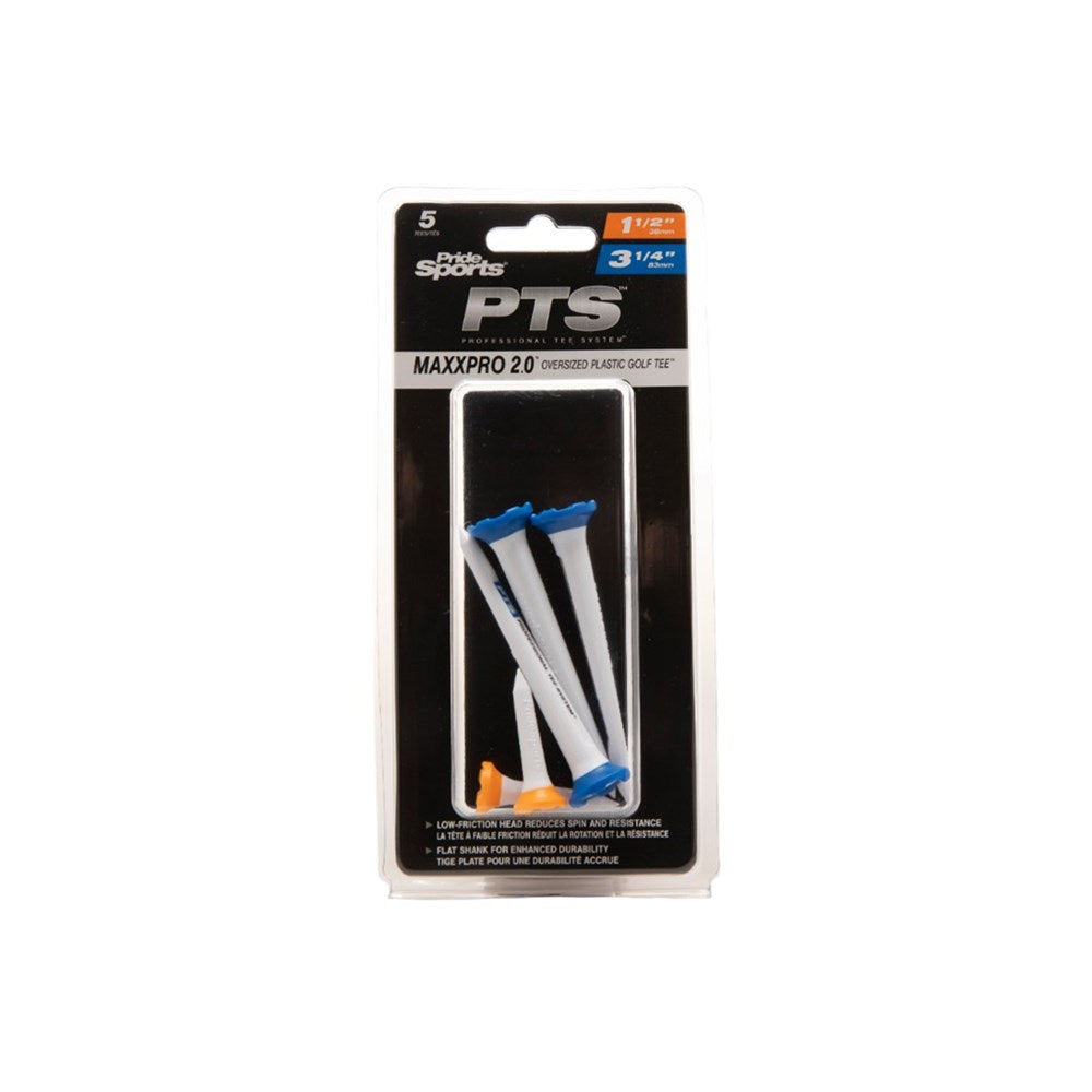 Pride Sports - Plastic Tee - PTS Maxx Pro 2.0 Combo 3.14/1.12 (5 pcs)