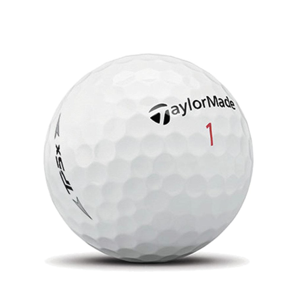 TaylorMade TP5x Golf Ball with number 1 displayed