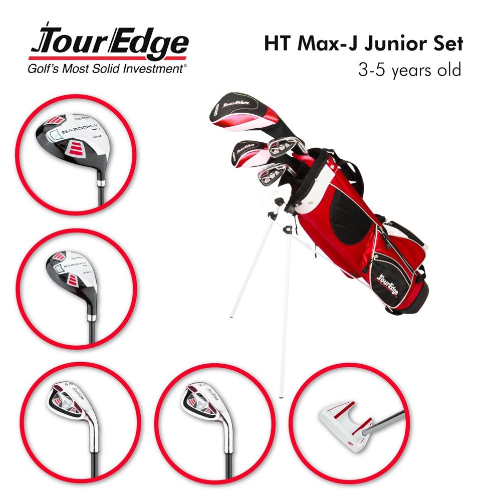 PowerBilt Junior Tour Golf Club Set, Lightweight, For Ages 5-8, Right-Hand,  Blue