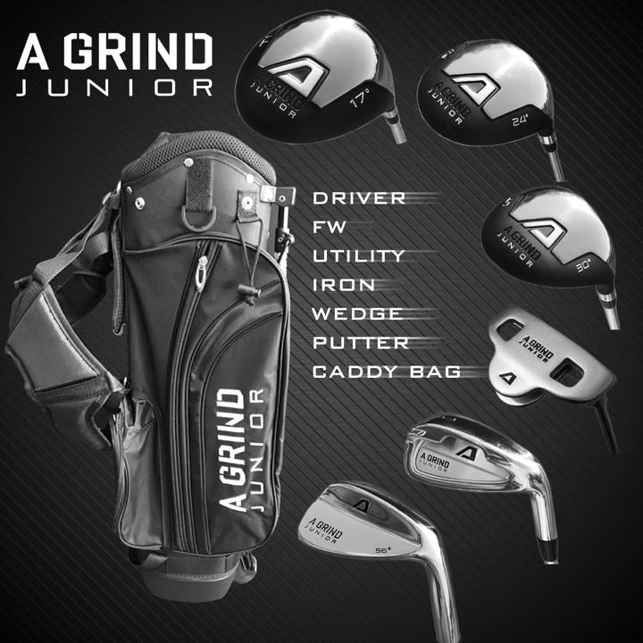 A Grind - Junior Premium Package Golf Set (Club Head + Bag Only)