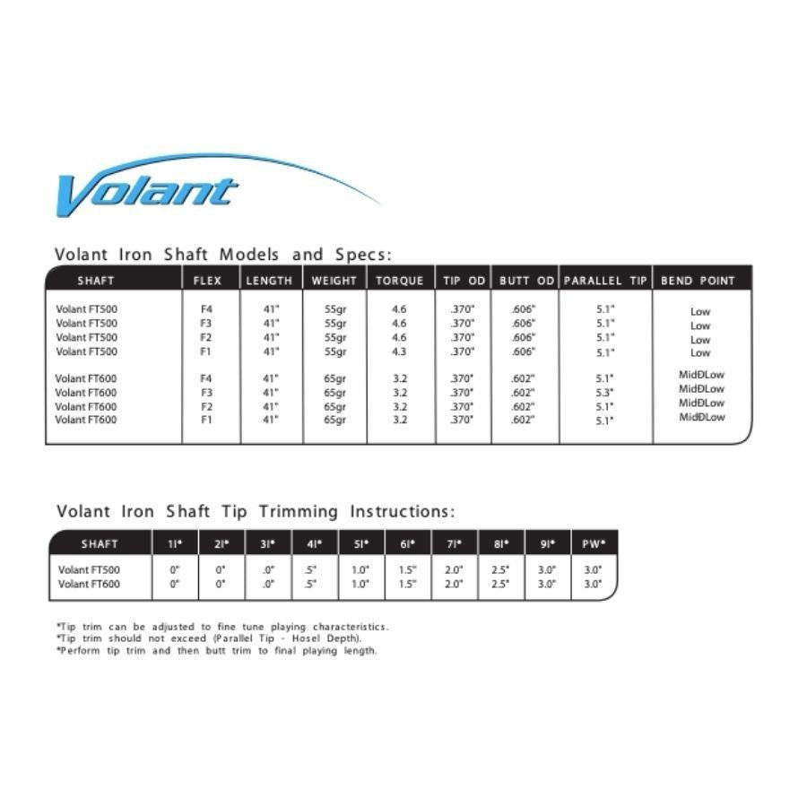 Aerotech - Iron Shaft - Volant