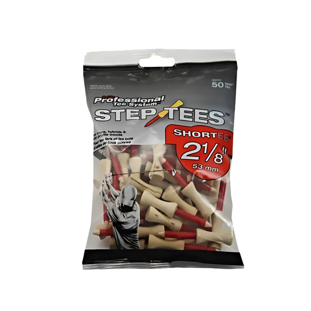 Pride Sports - Tees - Wooden Tee - PTS Step Tees 2.18 (50Pc)