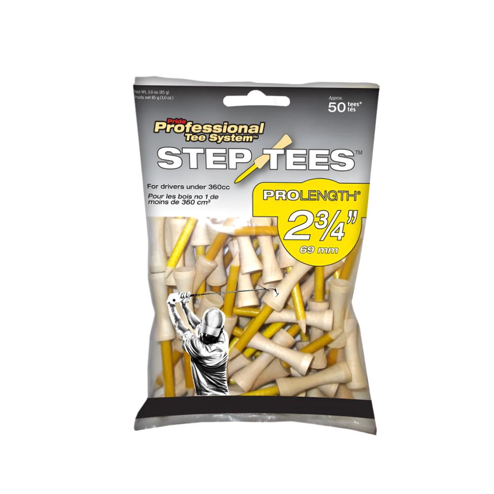 Pride Sports - Tees - Wooden Tee - PTS Step Tees 2.34 (50Pc)