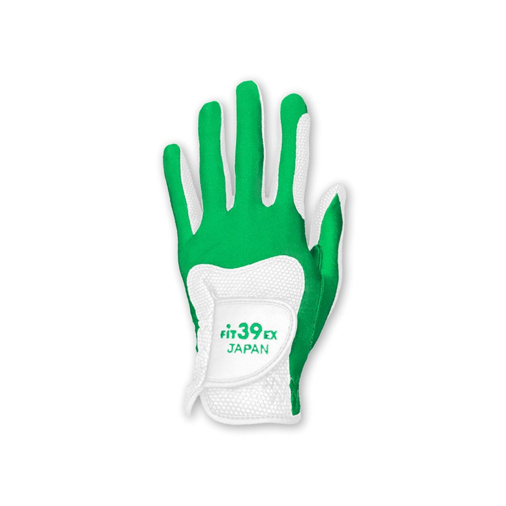 Fit39 - Golf Glove - EX Classic White - Green