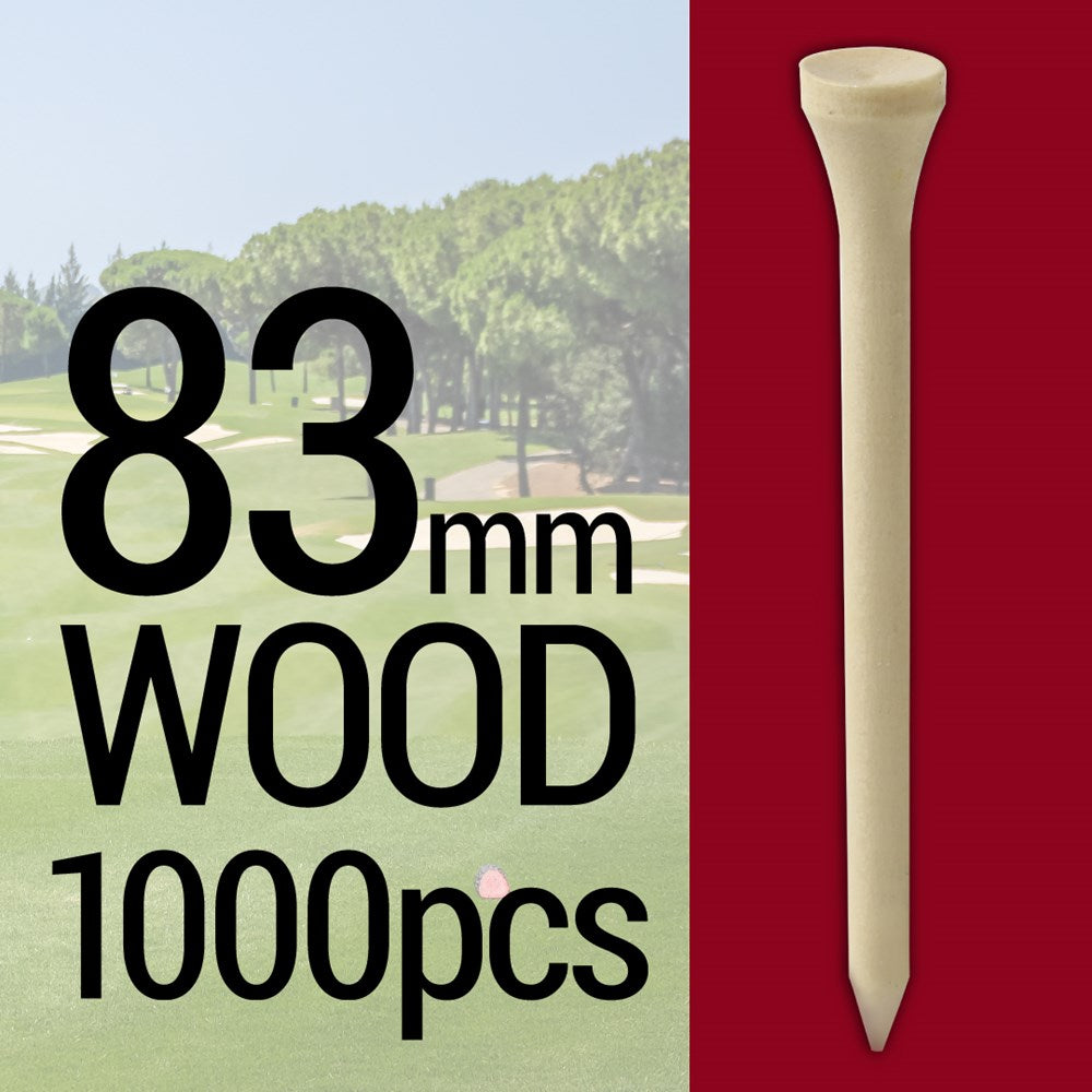 Spider - Tees - Wooden Tees (1,000Pc)