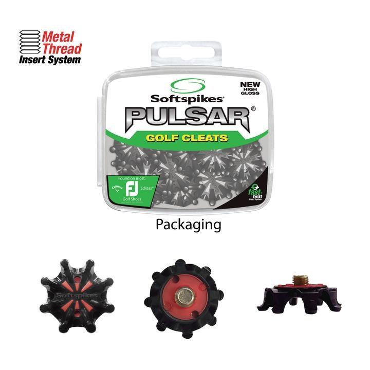 Softspikes - Metal Thread Spikes - Pulsar Screw Cleats