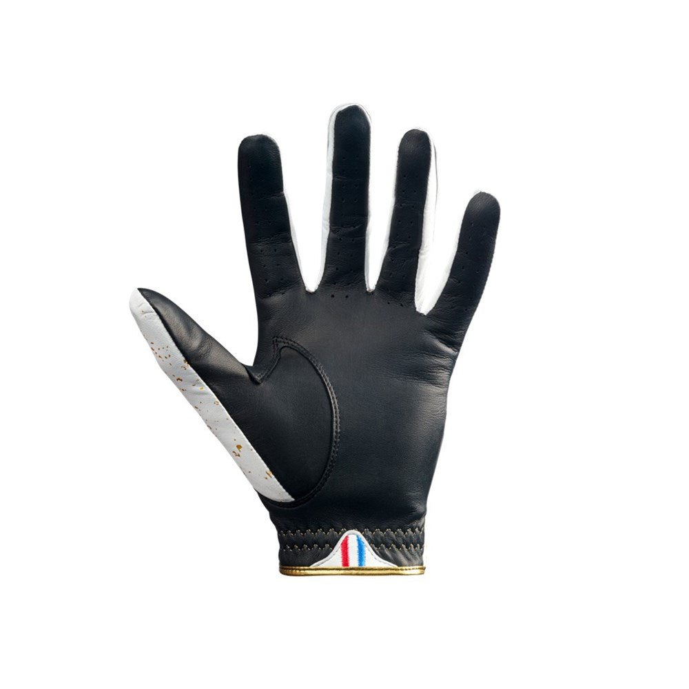 BLURRD - Golf Glove - 24K Collection (Mens) Black Based/White