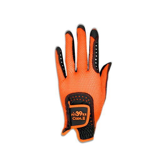 Fit39 - Golf Glove - Cool Black - Orange
