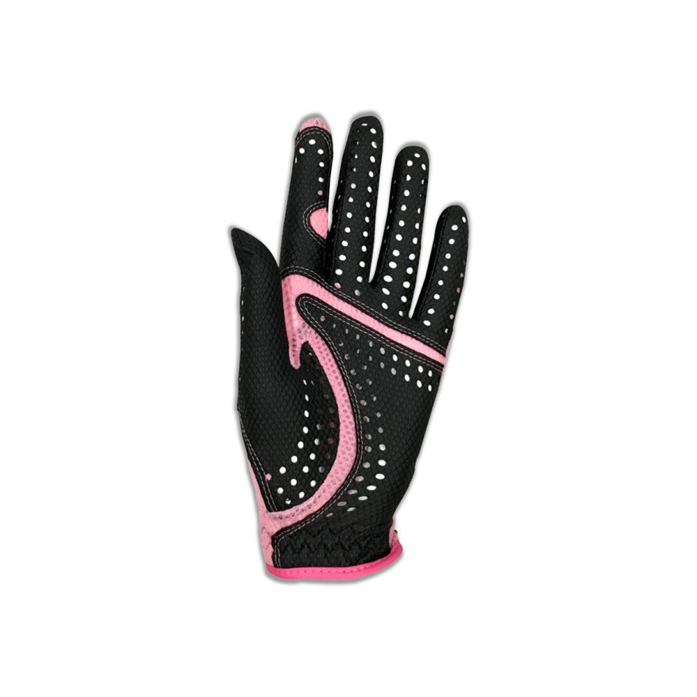Fit39 - Golf Glove - Cool Black - Pink
