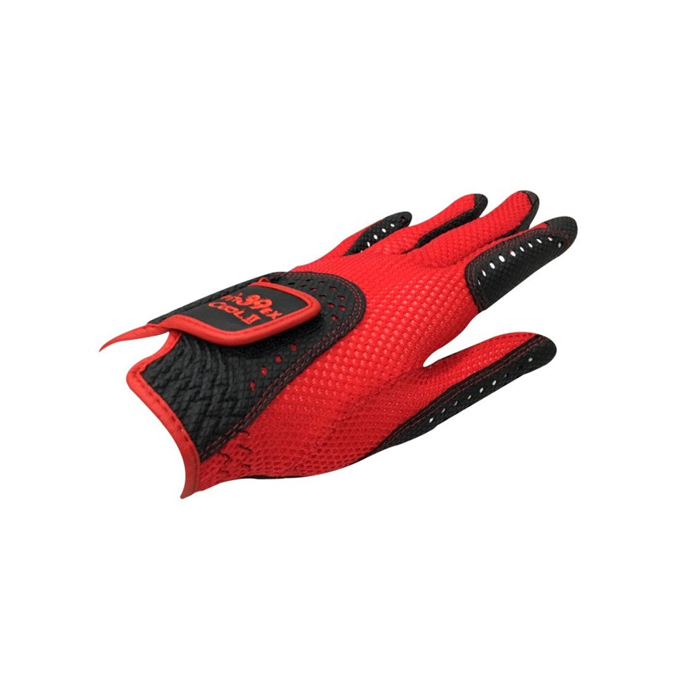 Fit39 - Golf Glove - Cool Black - Red