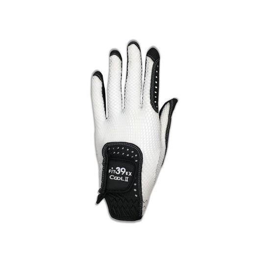 Fit39 - Golf Glove - Cool Black - White
