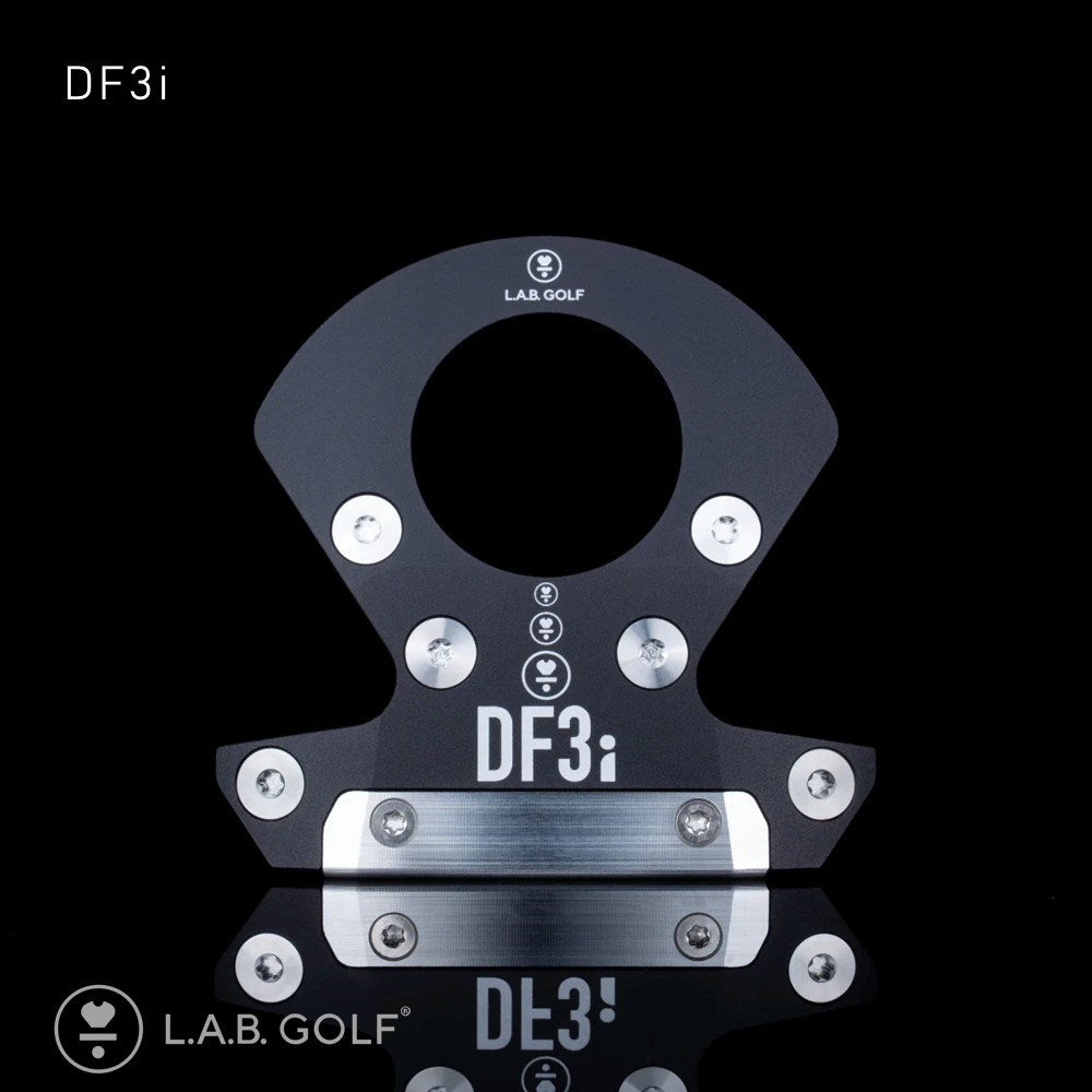 L.A.B. Golf - Putter - DF3i - Matte Black Premium Steel 34