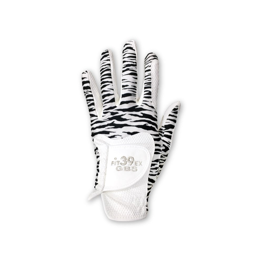Fit39 - Golf Glove - EX Classic White - Zebra