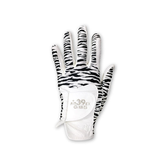 Fit39 - Golf Glove - EX Classic White - Zebra