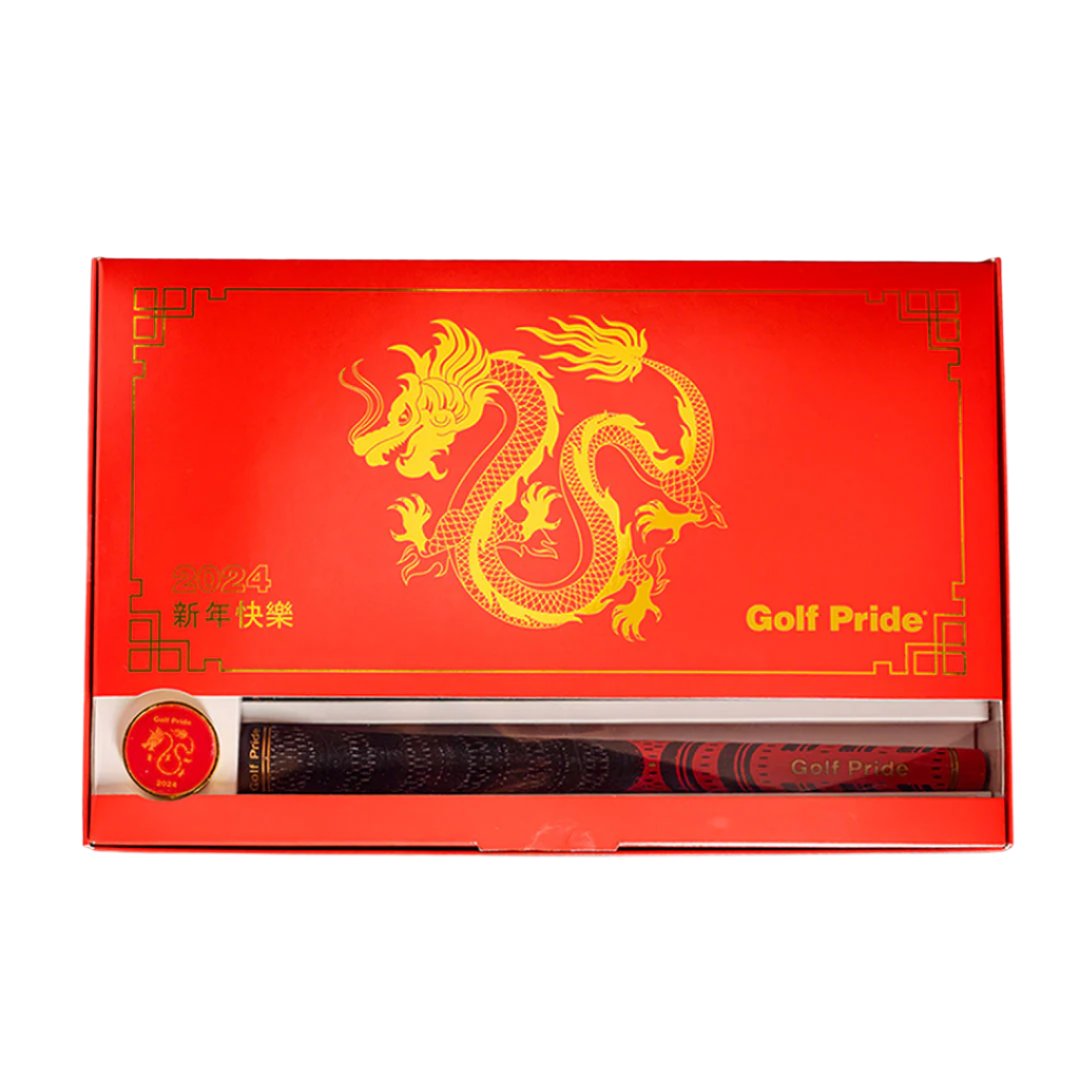 Golf Pride - New Decade MCC Gold - CNY 2024 Limited Edition (8 pcs Grips + 2 pcs Markers)