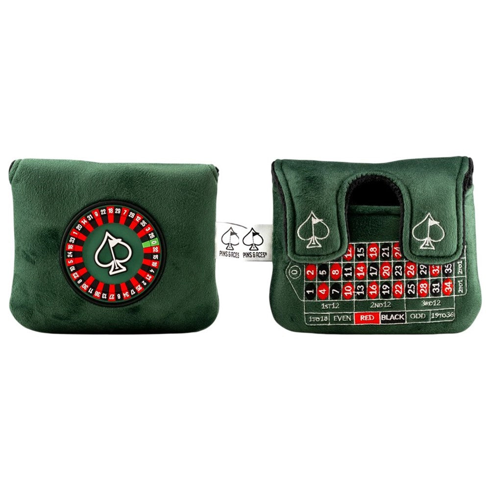 Pins & Aces - Putter Center Shaft  Mallet Headcover
