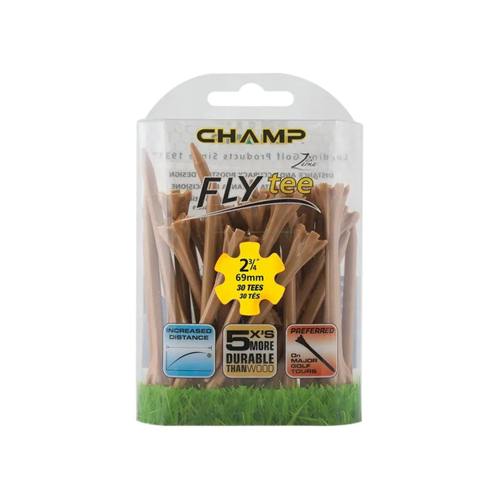 Champ - Zarma Plastic FlyTees Golf Tees 2.34 (30Pc)